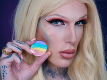 The latest makeup product you need is this rainbow highlighter