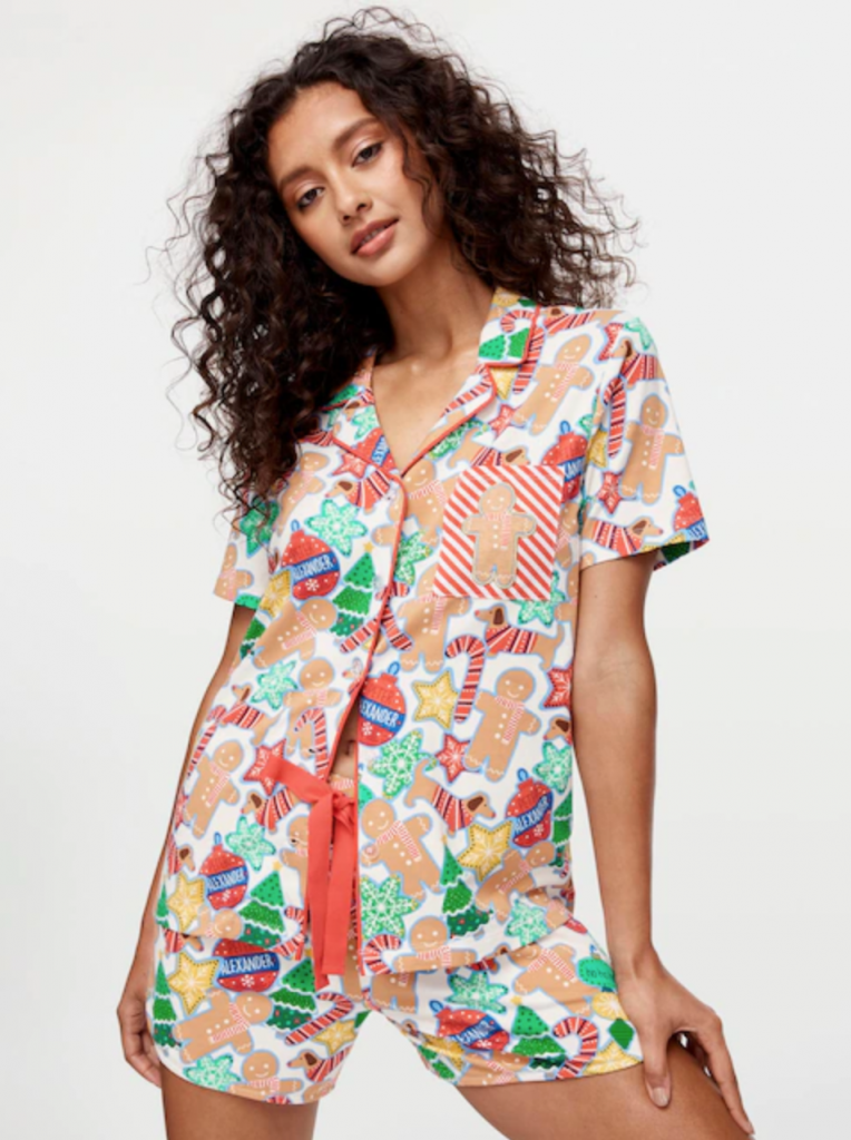 The Best Christmas Outfits To Rock This Holiday Season – Peter Alexander Gingerbread PJ Set