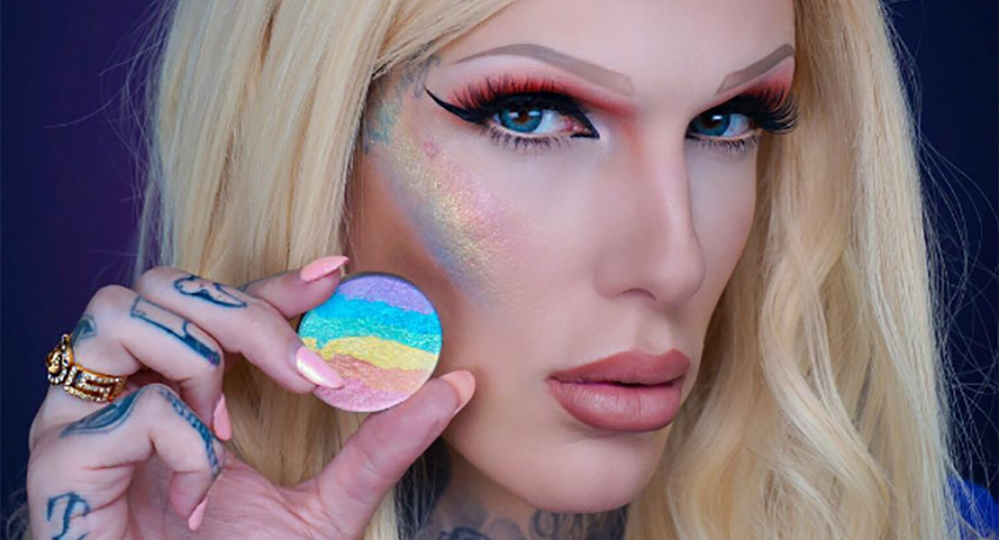 The latest makeup product you need is this rainbow highlighter