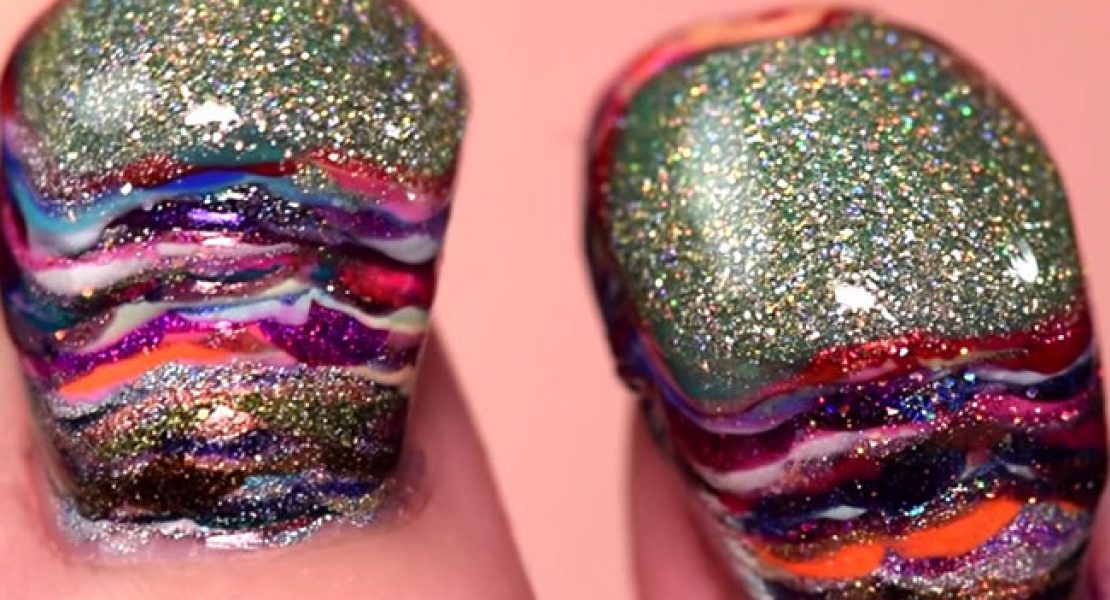 Nail Polish Mountains are the new beauty trend