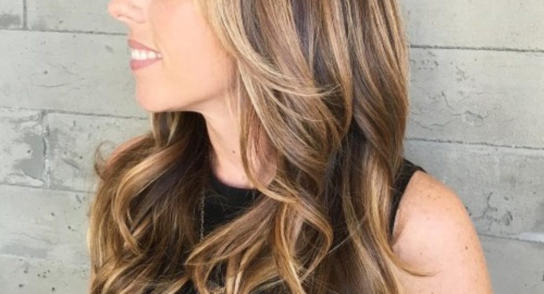 3-brown-hair-with-golden-blonde-highlights — Beauty News Australia