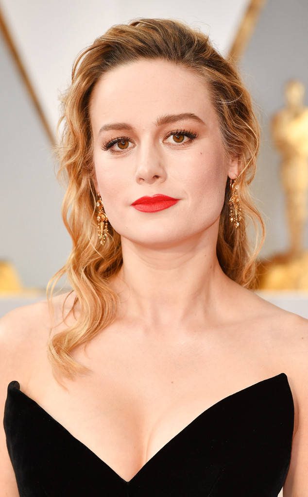 Brie Larson Oscars red carpet