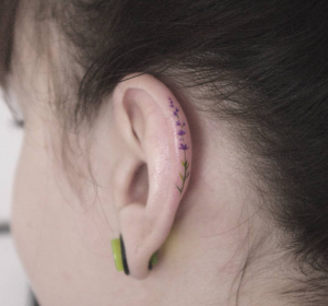Fall in love with Helix Ear Tattoo Trend now