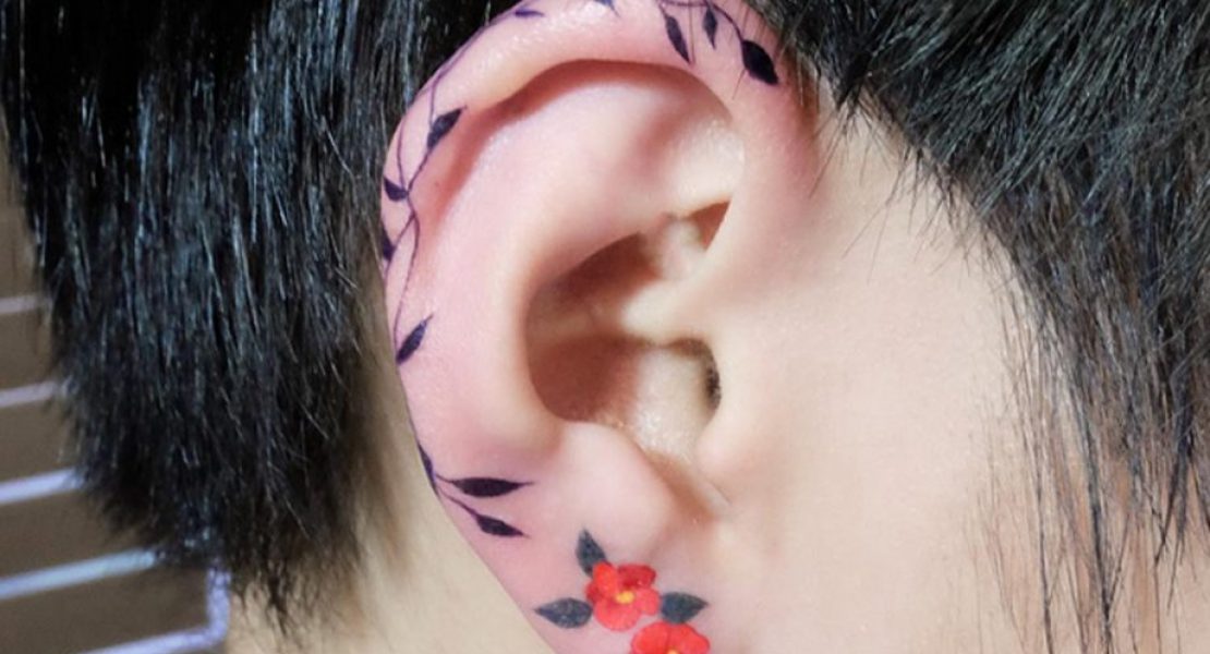 Fall in love with Helix Ear Tattoo Trend now