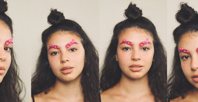 Festy Eyebrows Take Over Electric Garden Festival