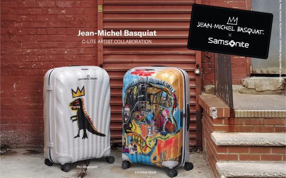 Samsonite Collaborates with the Estate of Jean-Michel Basquiat